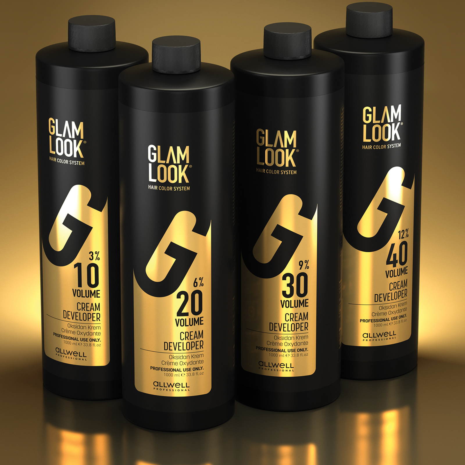 Glamlook 10 Volüm Oksidan Krem 1000 ml