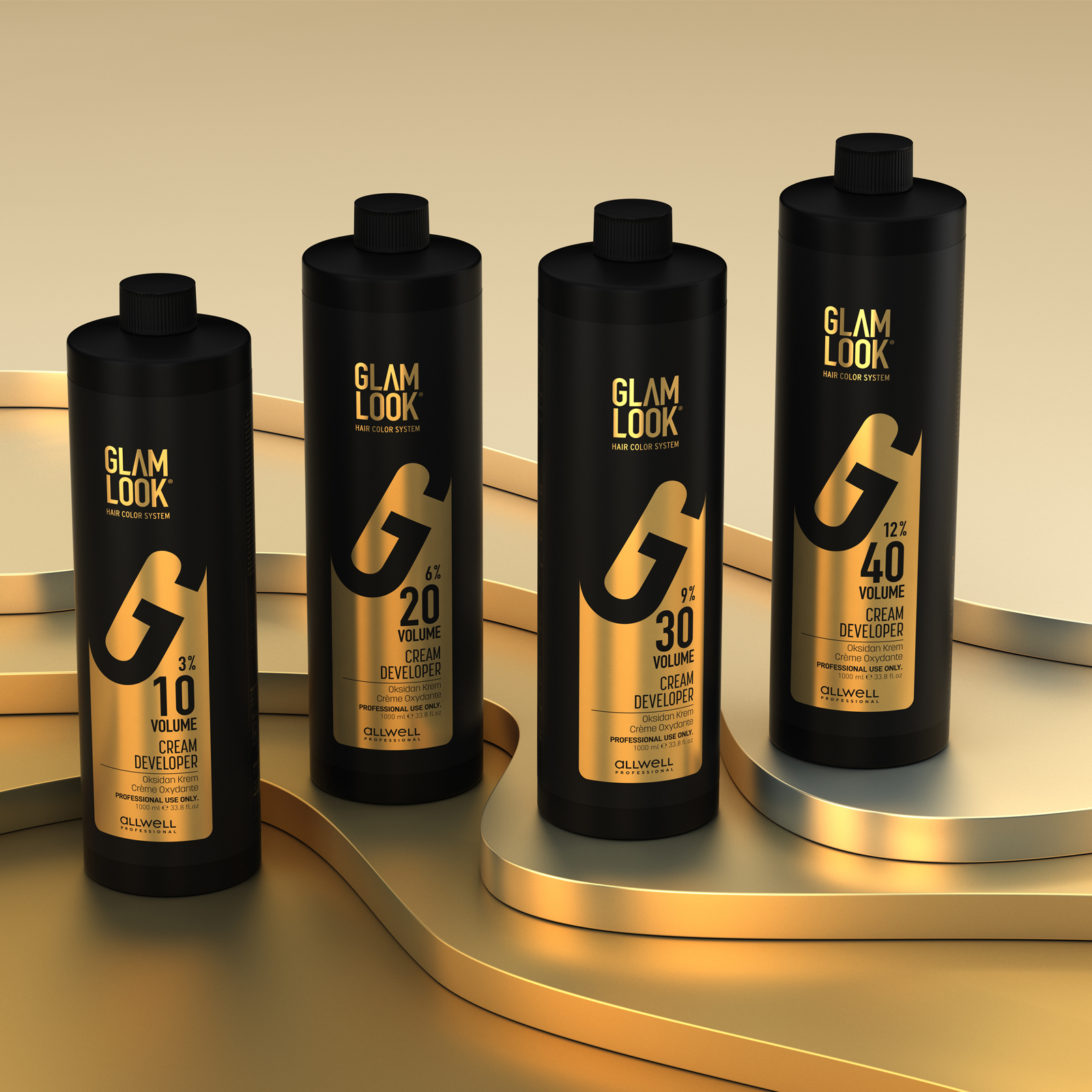 Glamlook 30 Volüm Oksidan Krem 1000 ml