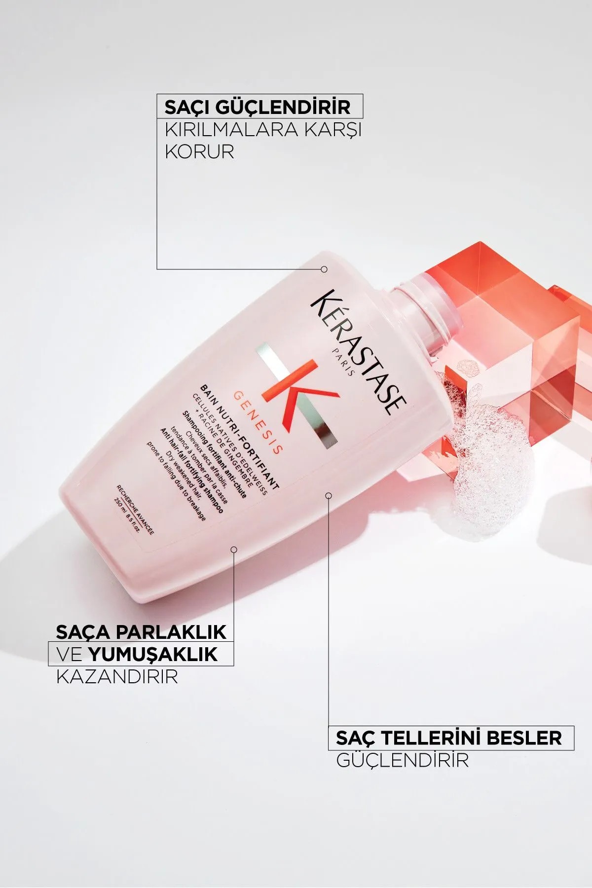 Kerastase Genesis Bain Nutri-fortifiant Dökülme Karşıtı Güçlendirici Şampuan 250 ml