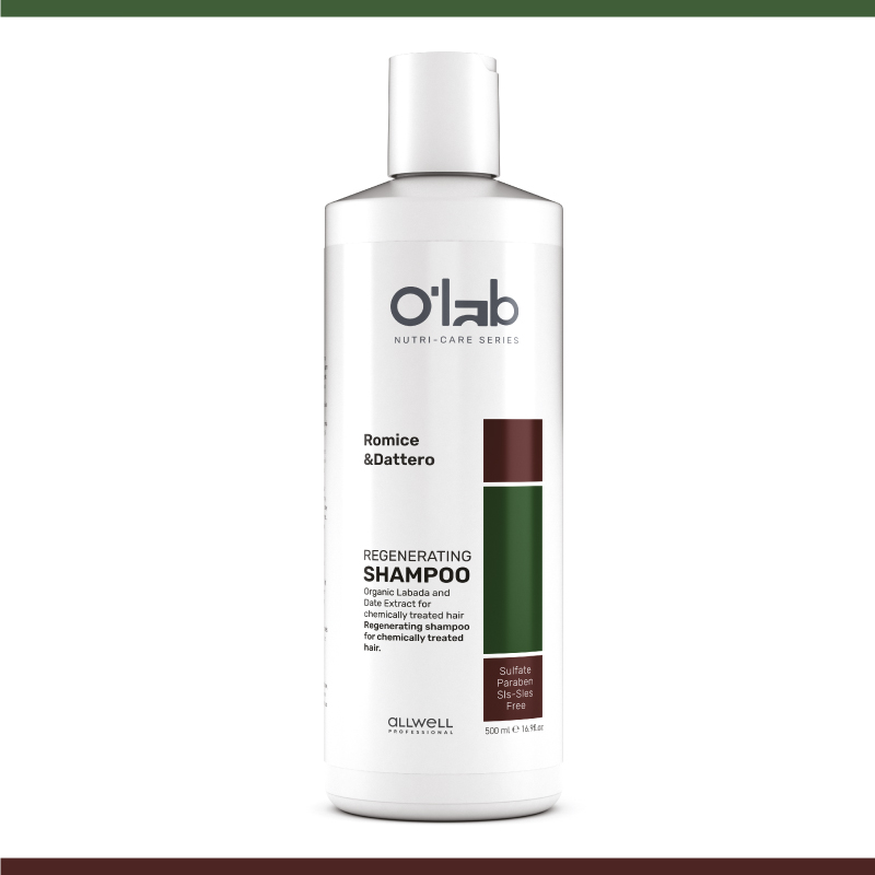 Kimyasal İşlem Görmüş Saçlar İçin, Organik Labada ve Hurma Özlü Yenileyici Şampuan