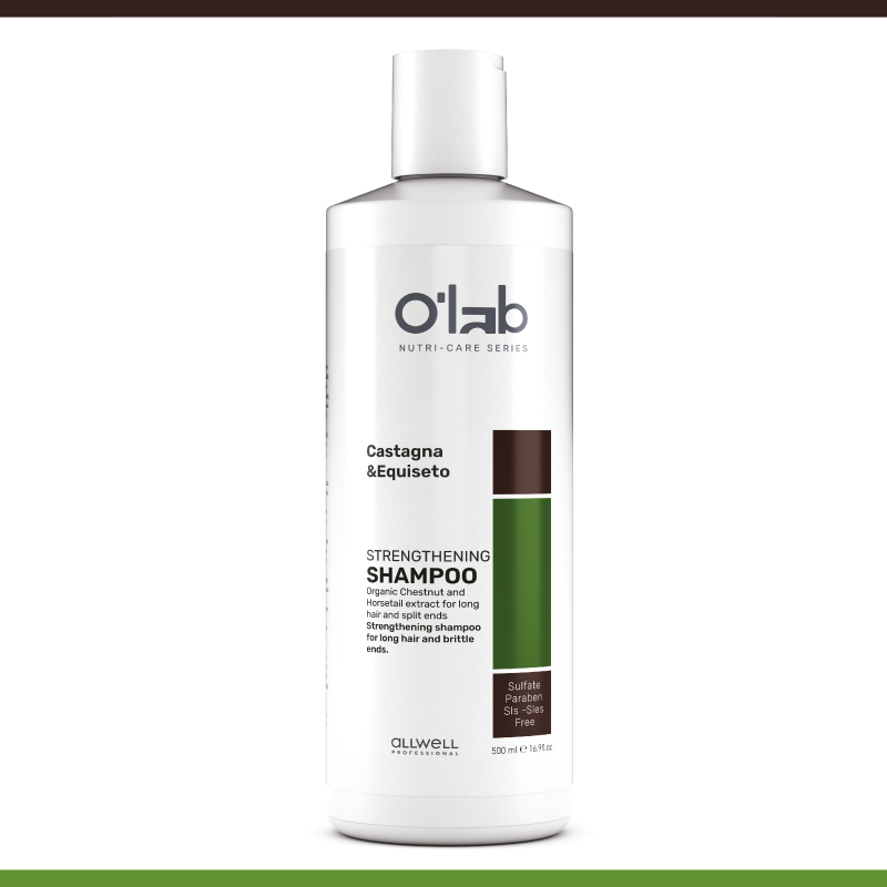 Uzun Saçlar ve Kırılmaya Yatkın Saç Uçları için, Organik Kestane Ve Atkuyruğu Özlü Şampuan