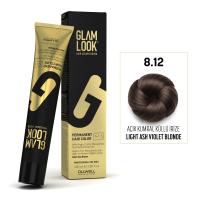 GLAMLOOK Kalıcı Saç Boyası 100 ML Açık Kumral Küllü İrize 8.12
