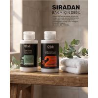 O'lab Nutri-Care Profesyonel Keratin Bakım Seti 100 ml x 2 - Evde Brezilya Fönü Kiti | Arındırıcı Şampuan & Keratin Kompleksi | Collagen & Biotin B7 Destekli Onarım